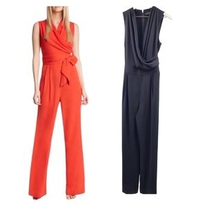 Robert Rodriguez Savannah Sleeveless Jumpsuit Black Size 12